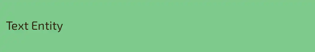Text Entity